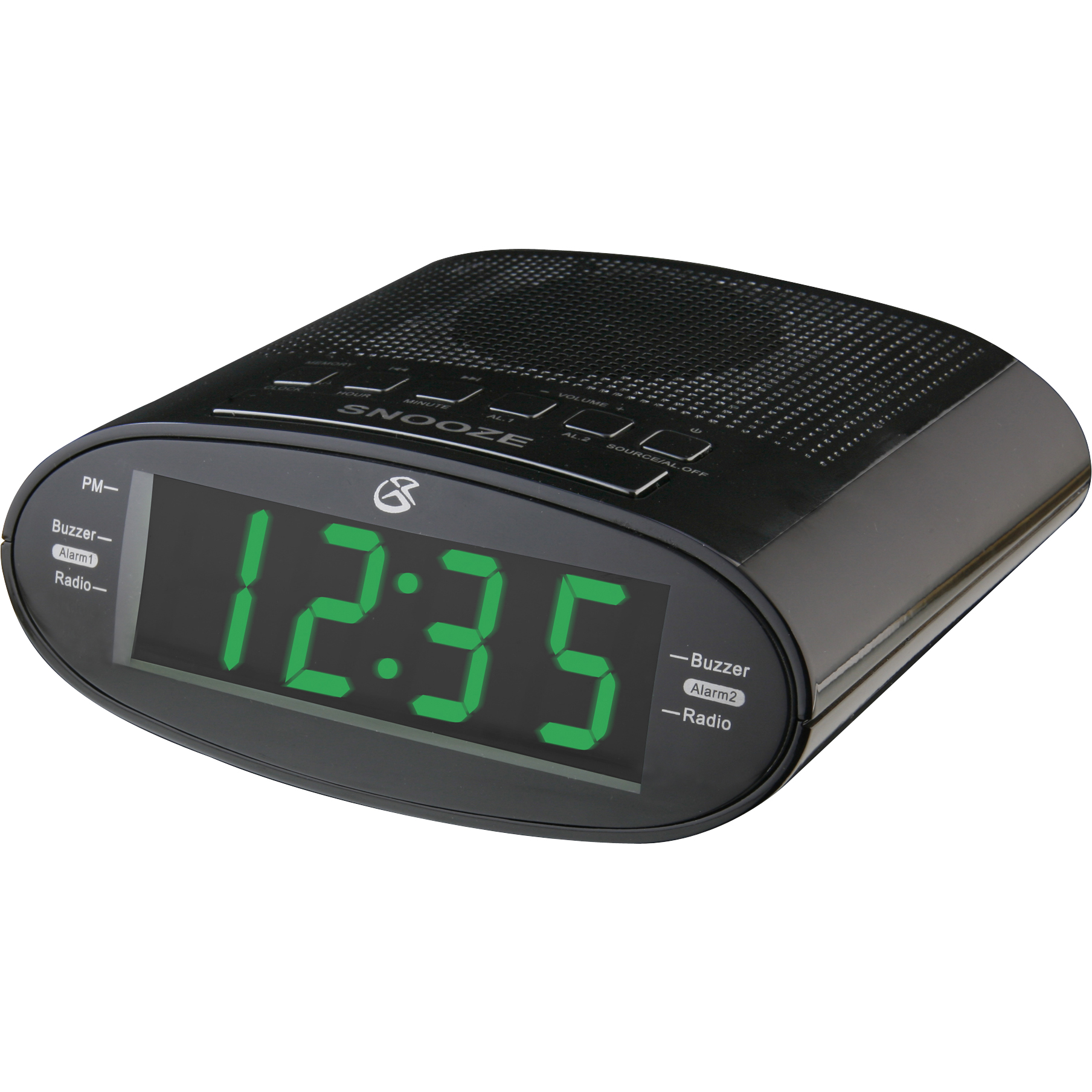 GPX C303B Clock Radio -, Black GPX C303B Clock Radio -, Black