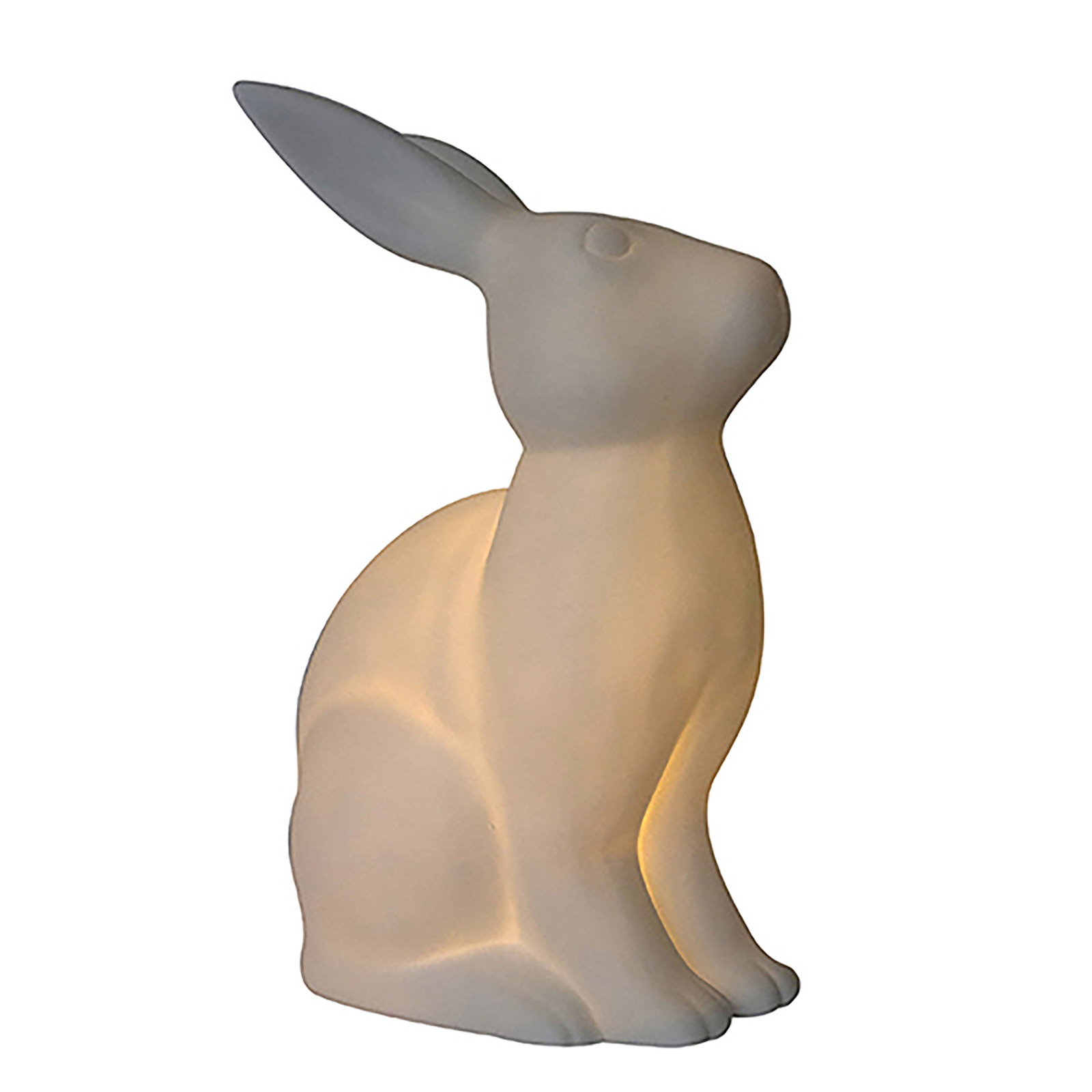 Simple Designs Porcelain Rabbit Shaped Table Lamp