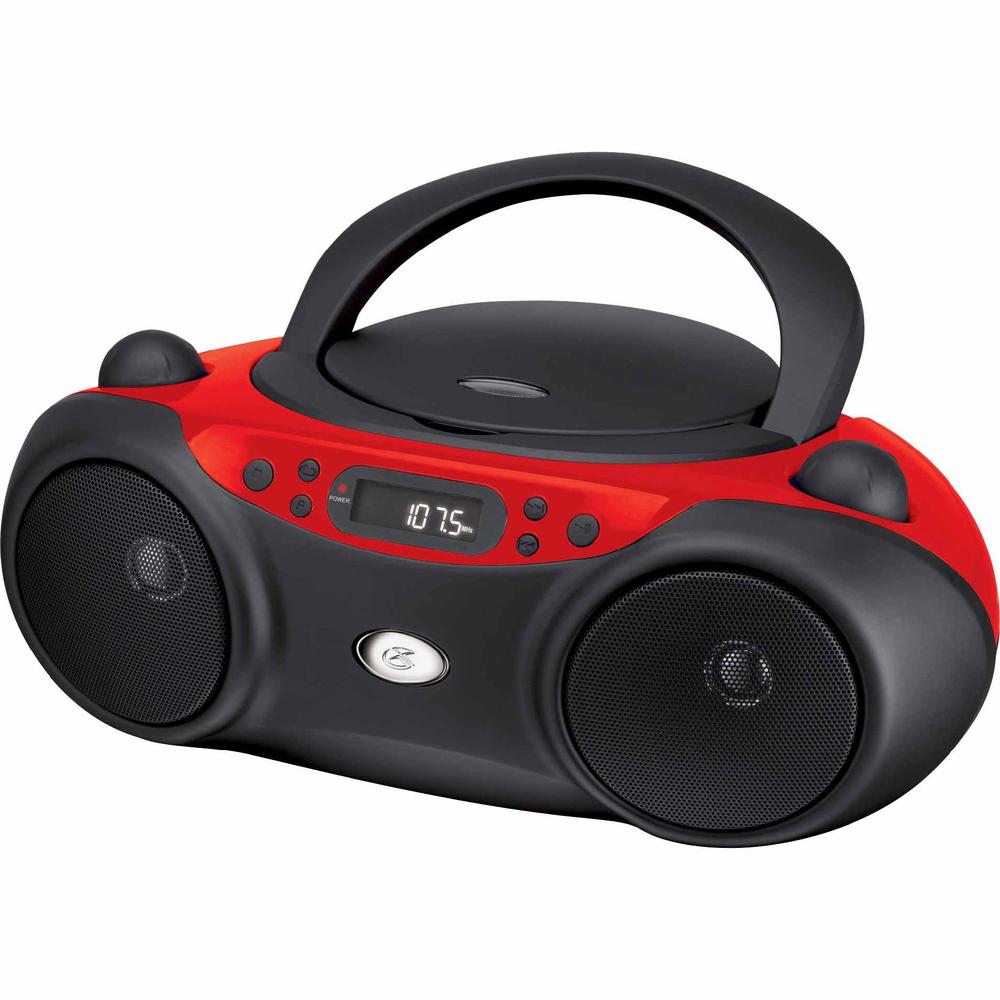 GPX BC232R Boombox - Red