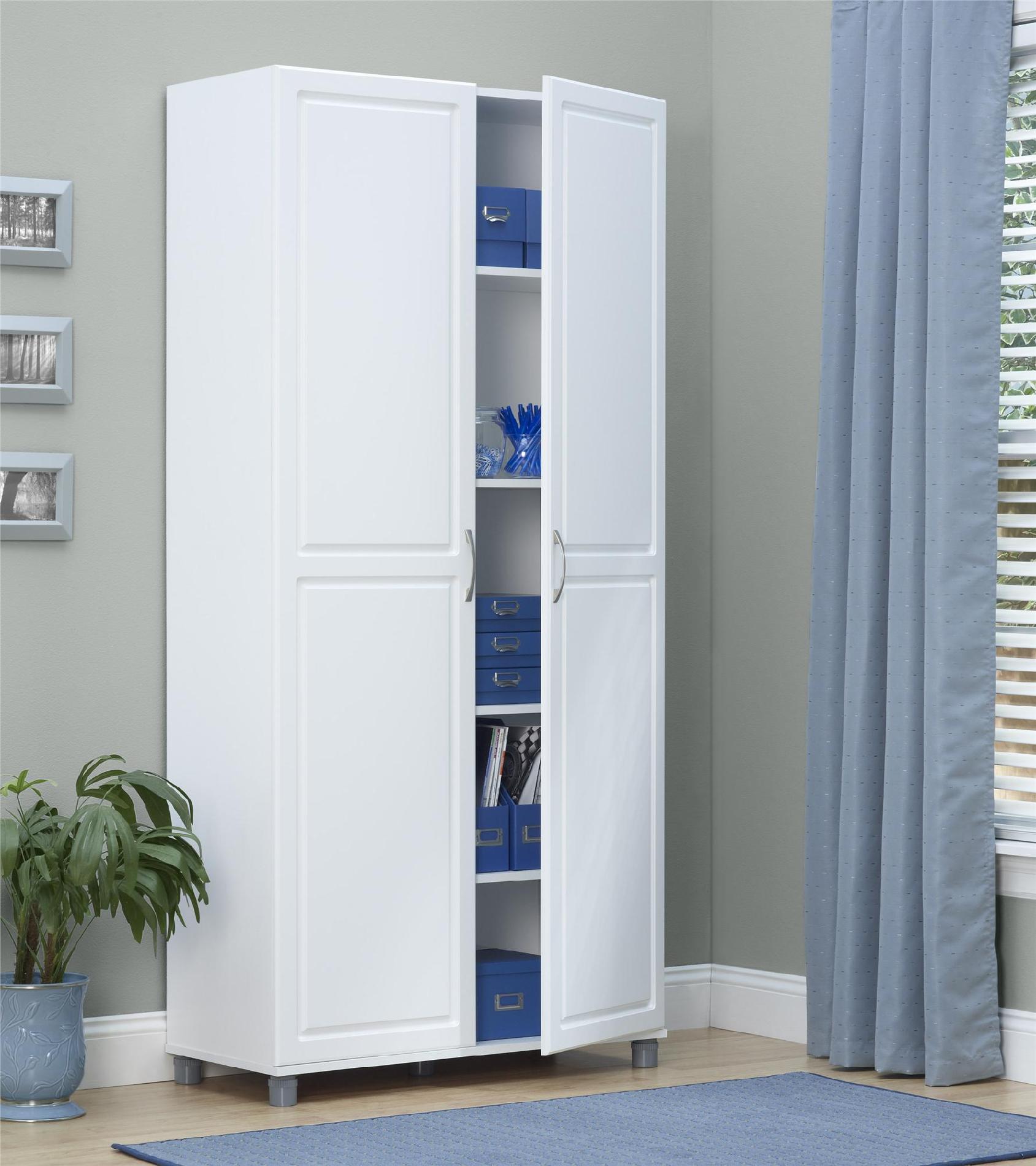 Photo 1 of Dorel Home Furnishings SystemBuild Kendall 36 Utility Storage Cabinet - White