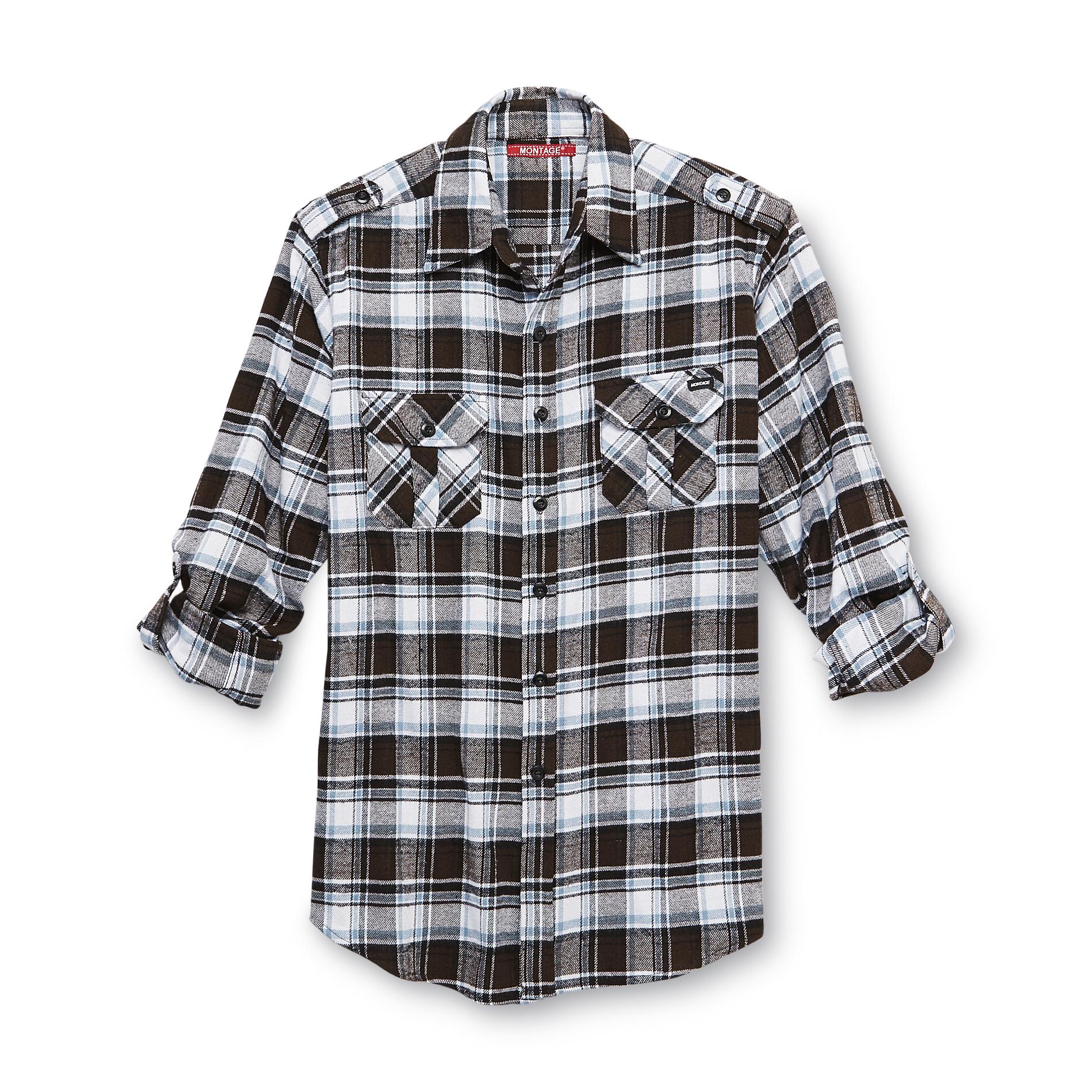 Young Men's Flannel Shirt - Plaid