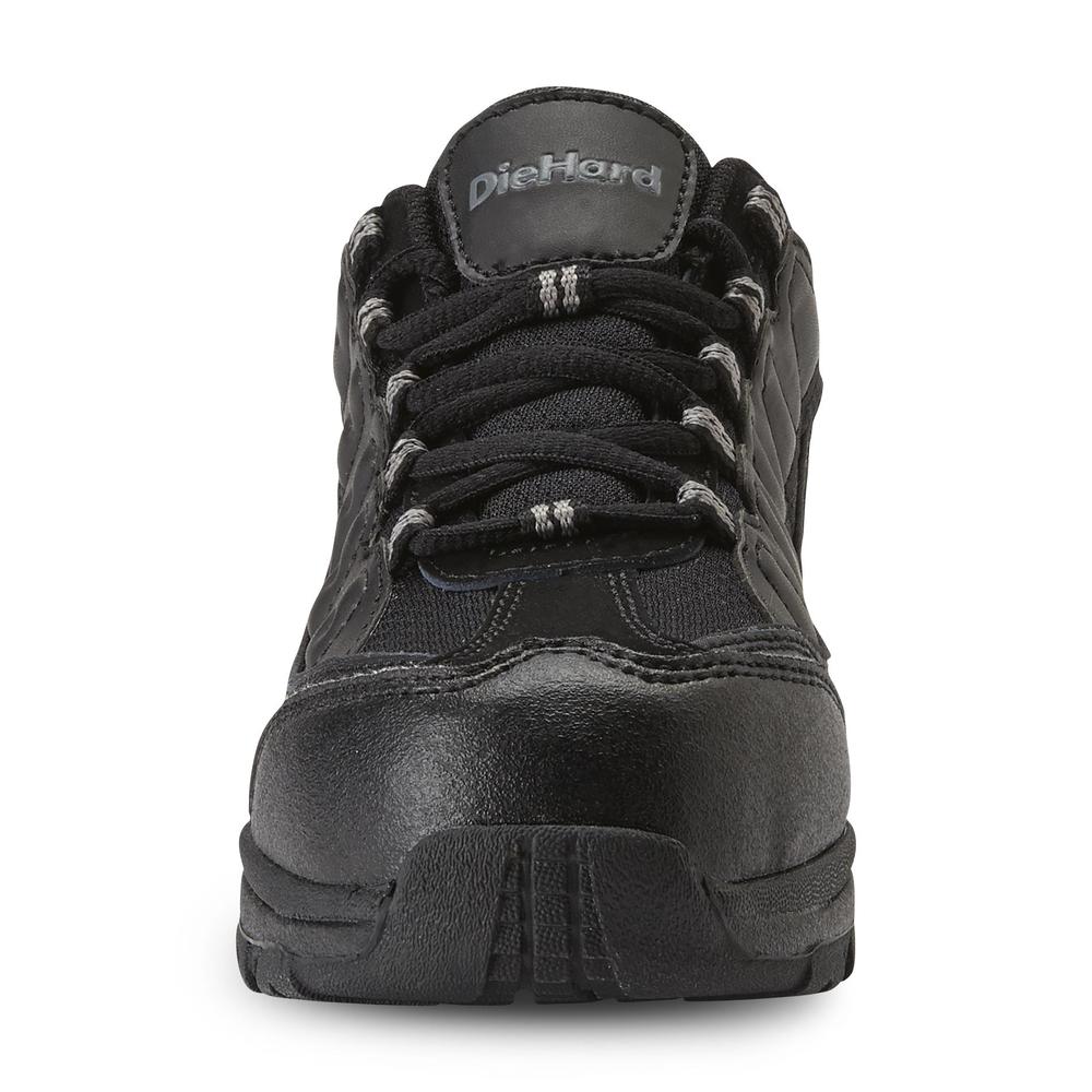 DieHard Women's Kendra Steel Toe Leather Work Shoe - Black