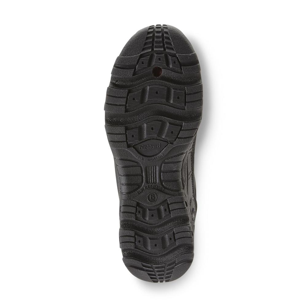 DieHard Women's Kendra Steel Toe Leather Work Shoe - Black