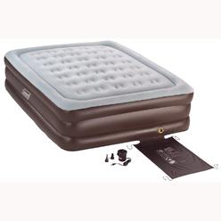 Coleman Red Heart coleman air mattress | double-high supportrest air bed for indoor or outdoor use, queen