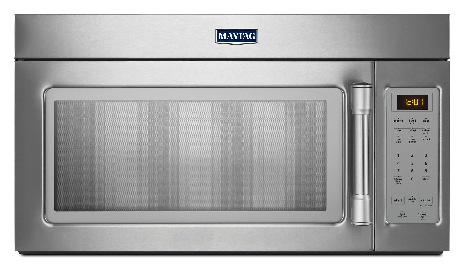 Maytag - MMV1174DS - 1.7 cu. ft. Microwave Hood Combination - Stainless