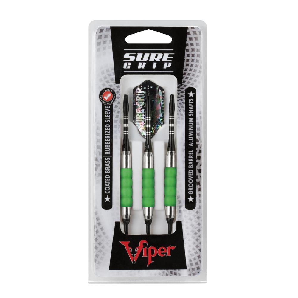 Viper Sure Grip Green Soft Tip Darts 18 Grams