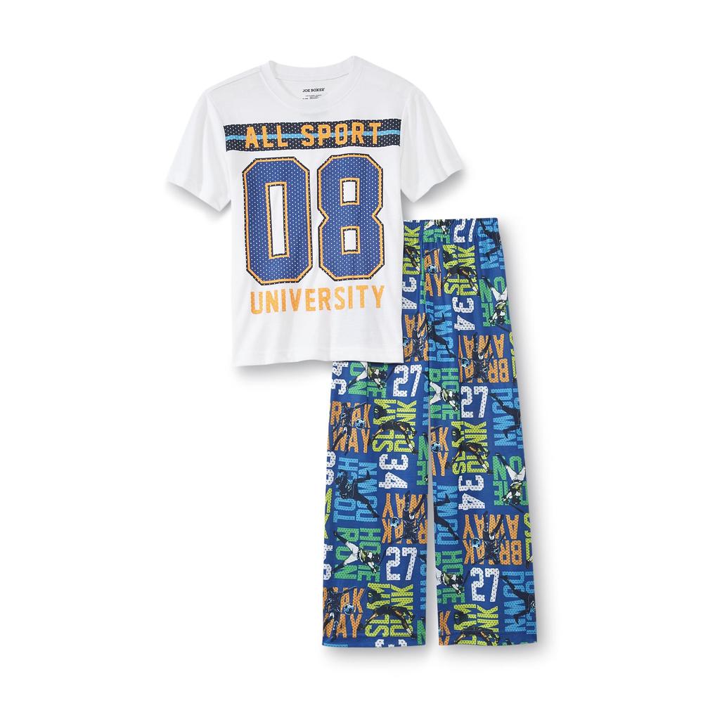 Joe Boxer Boy's Pajama T-Shirt & Pants - Sports