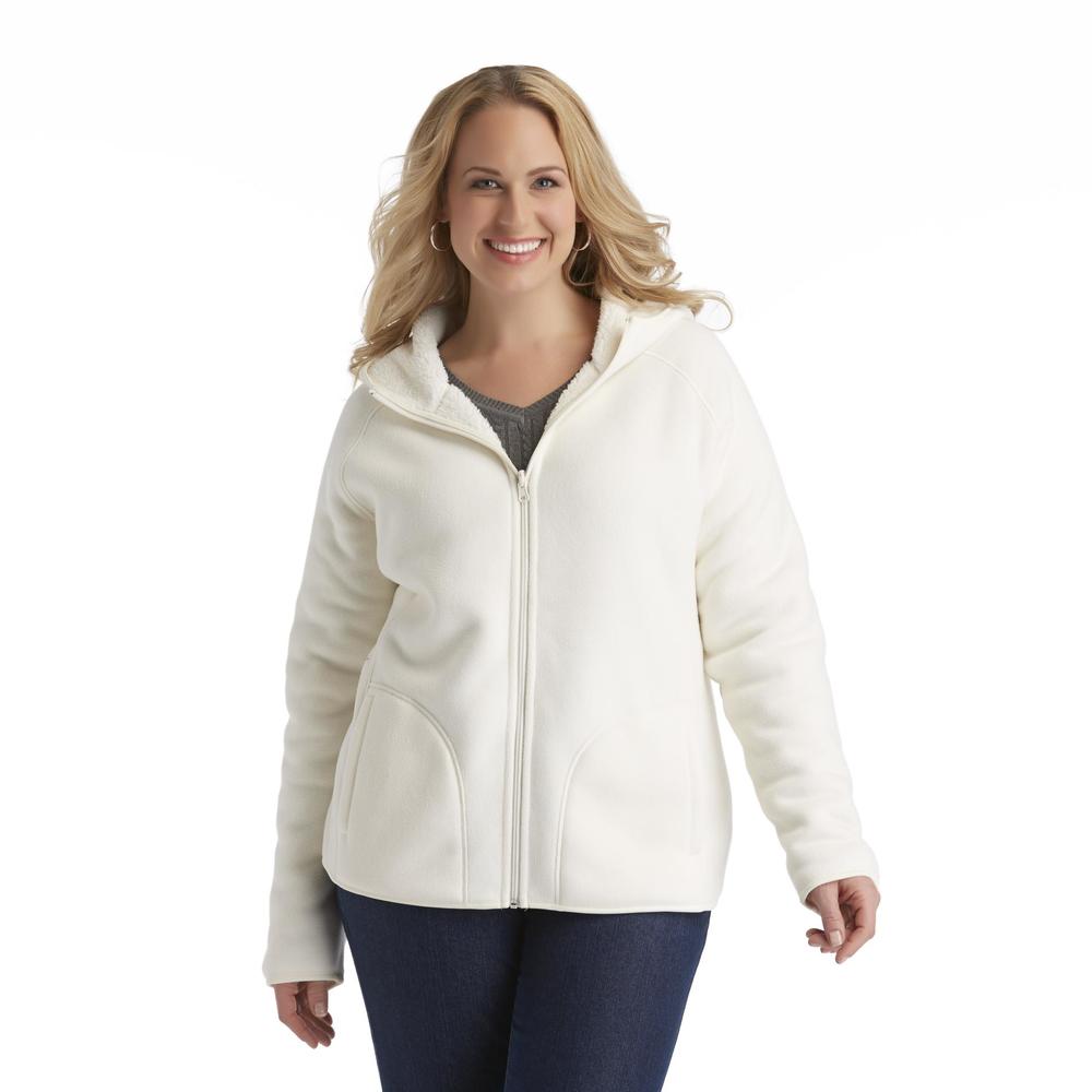 Laura Scott Women's Plus Reversible Hoodie Jacket