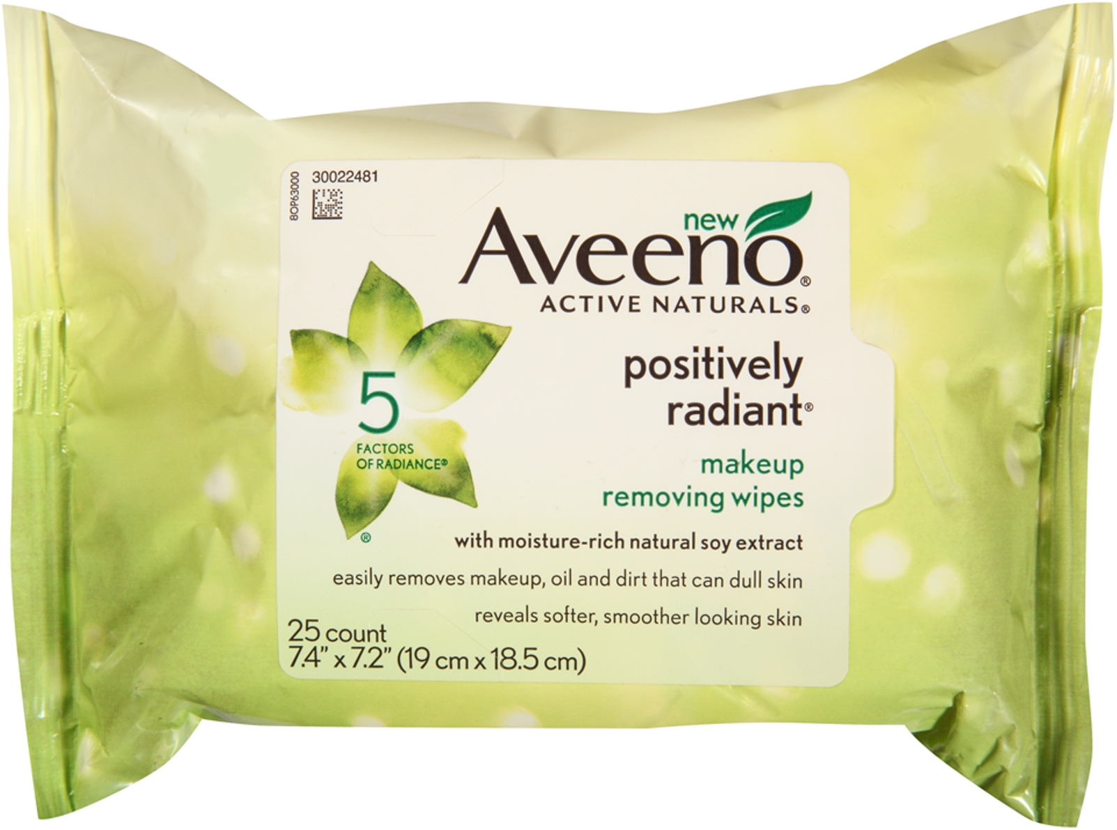Aveeno Cleansers, Positively Radiant Makeup Removing Wipes