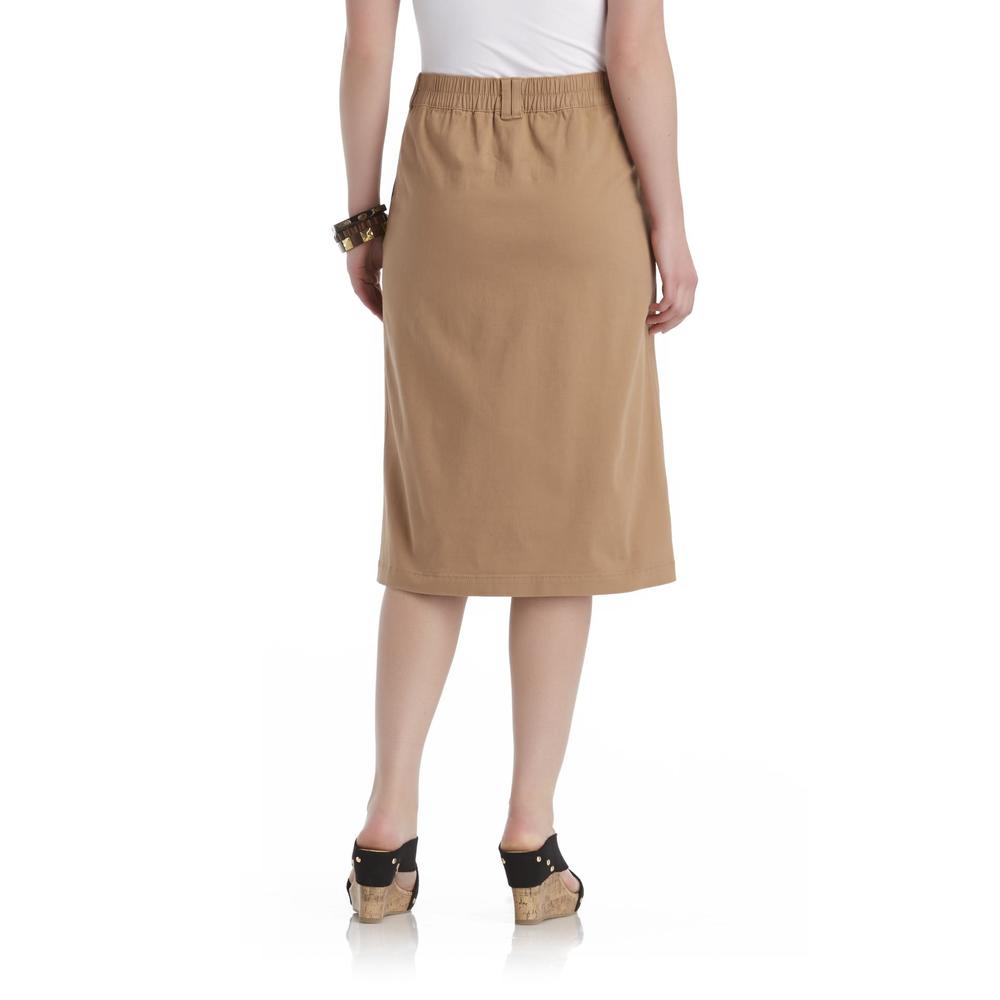 Laura Scott Petite's Button Skirt