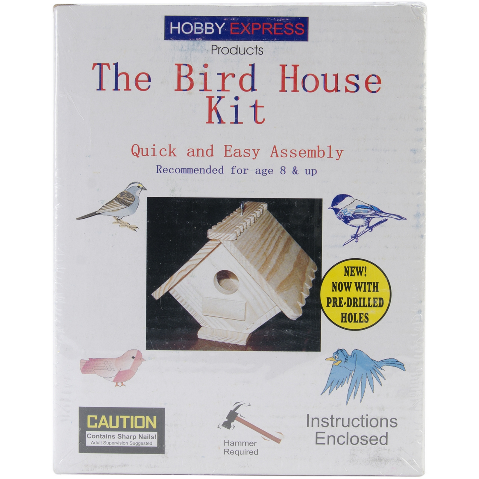 Pinepro The Bird House Kit Unfinished