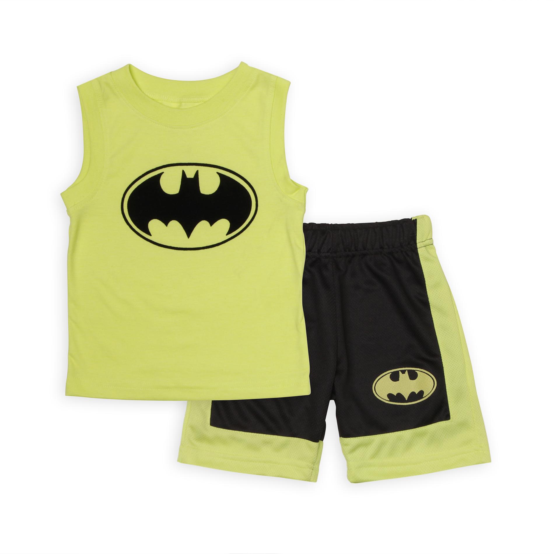 DC Comics Toddler Boy's Tank Top & Shorts - Batman