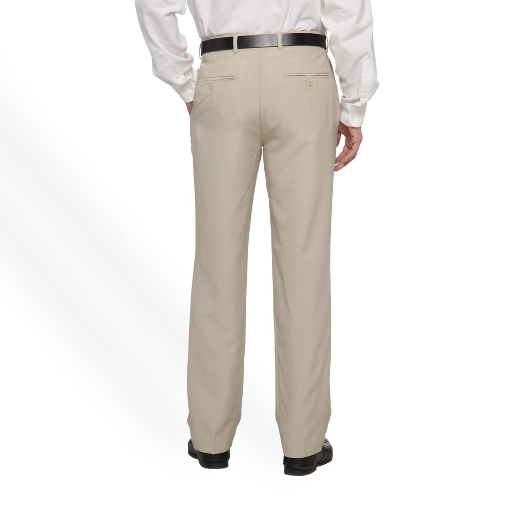 Arrow Men's Flat Front Linen Suit Pants
