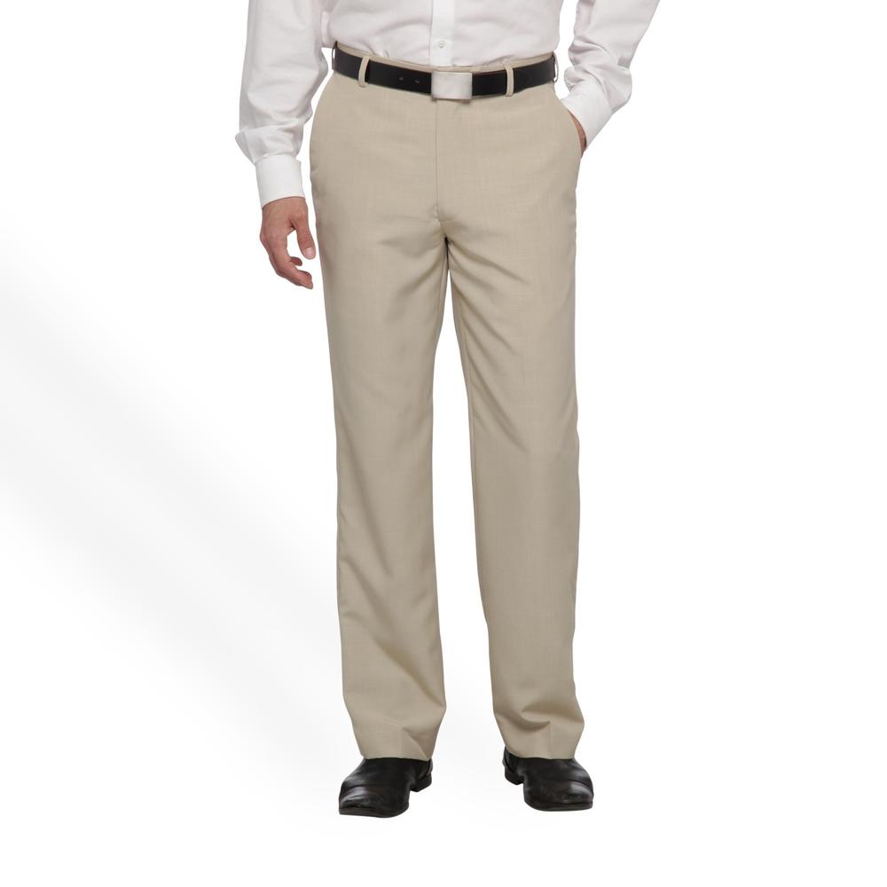 Arrow Men's Flat Front Linen Suit Pants