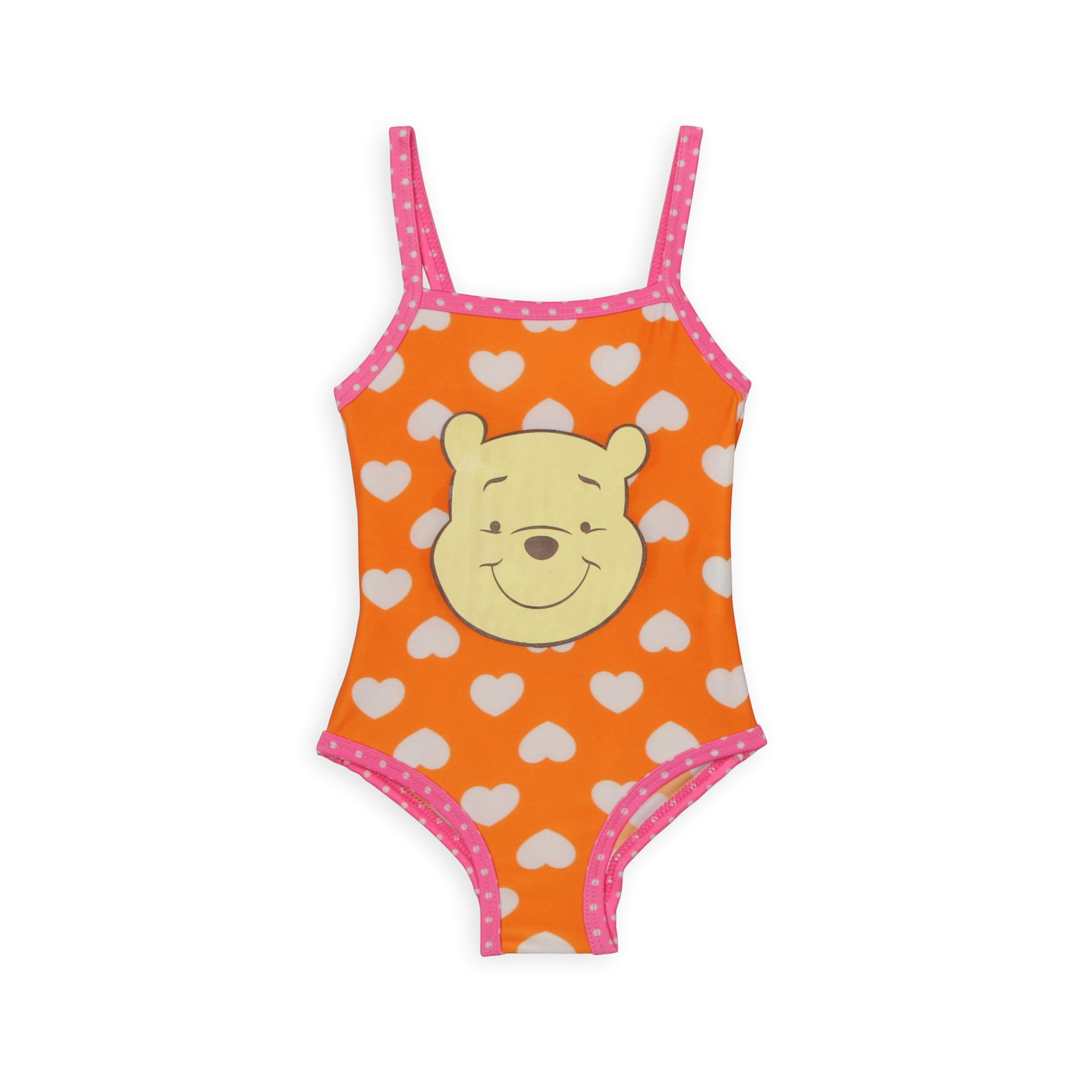 Disney Newborn Girl's Swimsuit - Winnie The Pooh