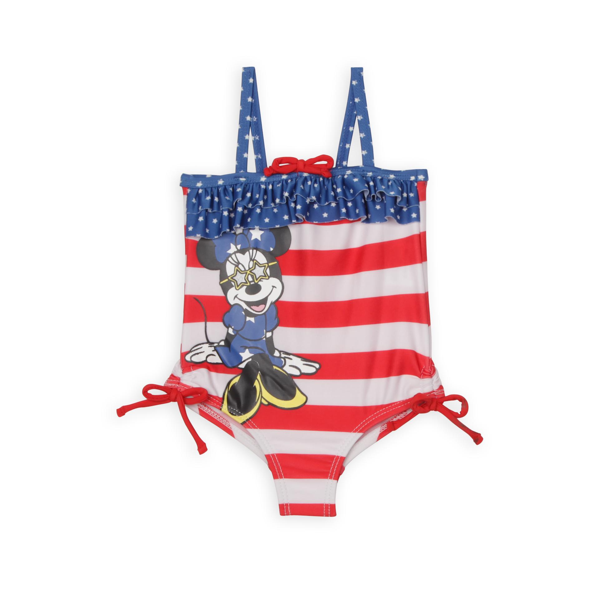 Disney Newborn Girl's Swimsuit - Minnie Mouse