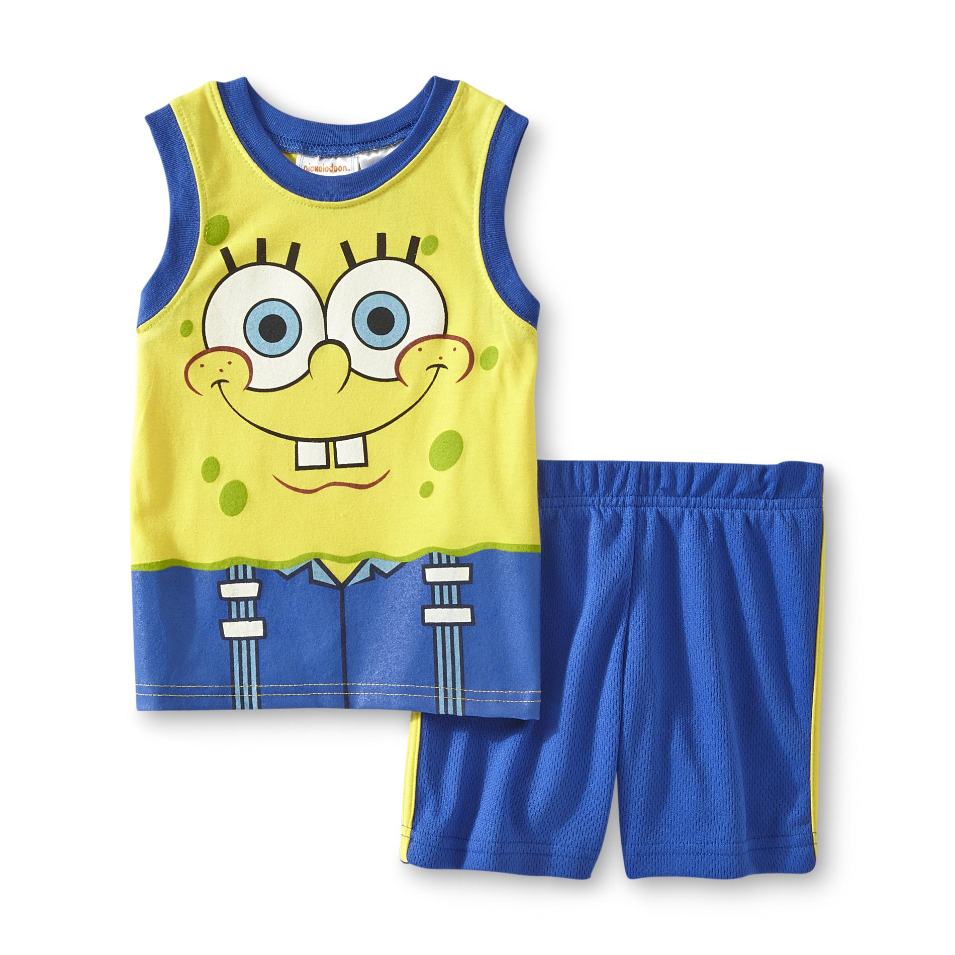 Nickelodeon SpongeBob SquarePants Toddler Boy's Tank Top & Shorts