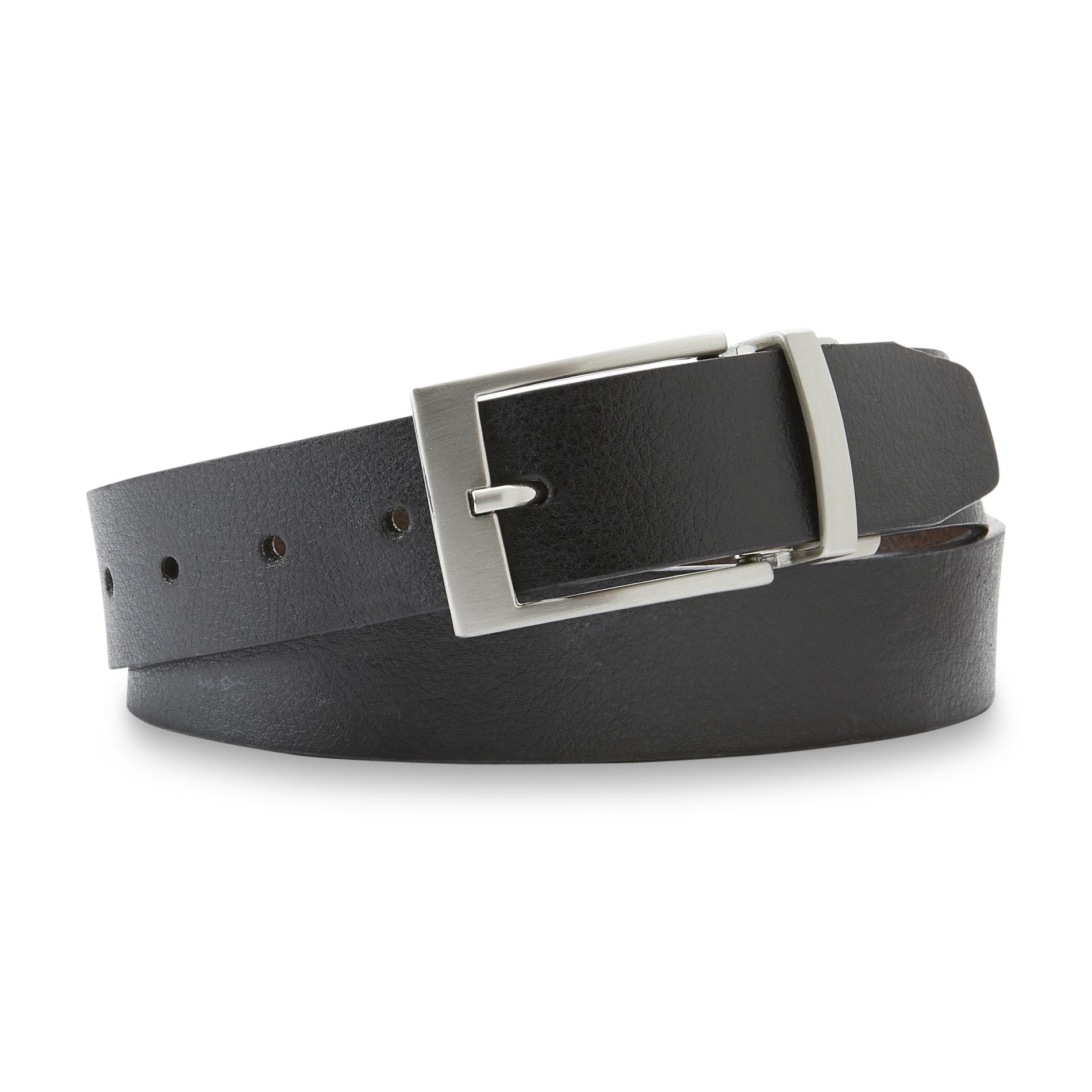 David Taylor Collection Men's Reversible Leather Belt