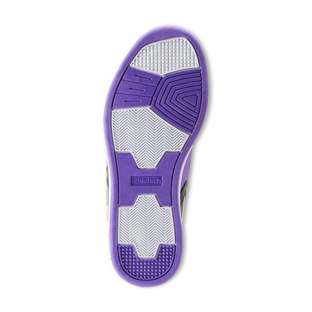 Athletech Women's Preen 2 Black/Purple High-Top Athletic Shoe