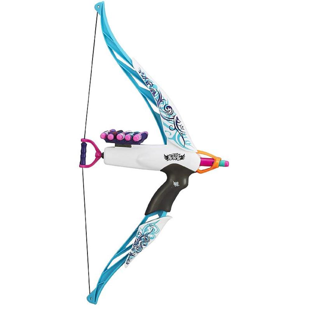 Nerf Rebelle Heartbreaker Bow Blaster - Vine Design Blue