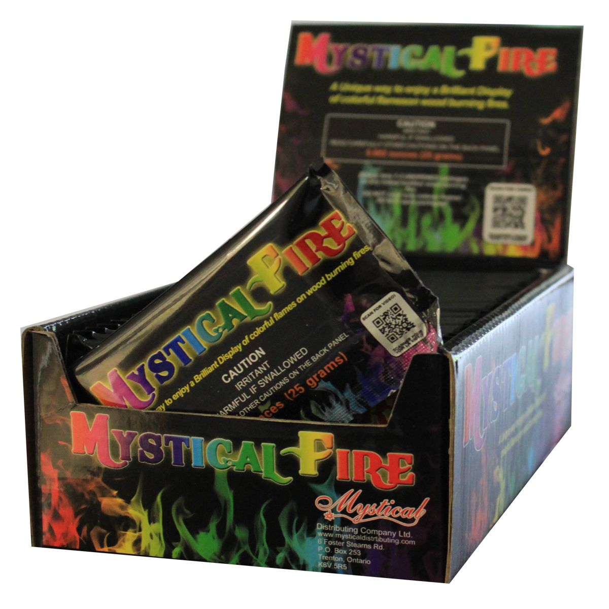 Mystical Fire Coloured Flames Powder Magic Colour Changing Bonfire K7R4 U8O6