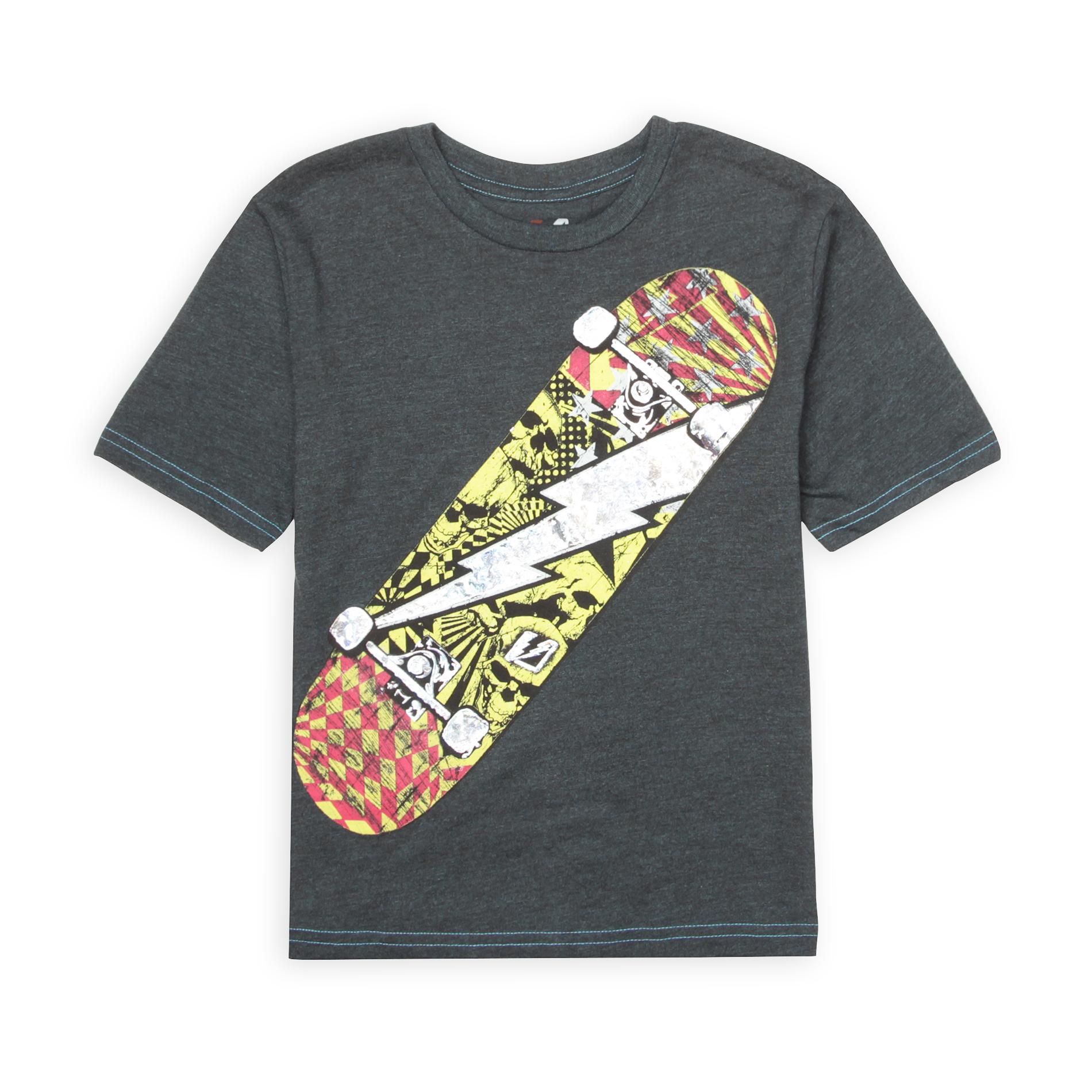 Amplify Boy's Graphic T-Shirt - Skateboard
