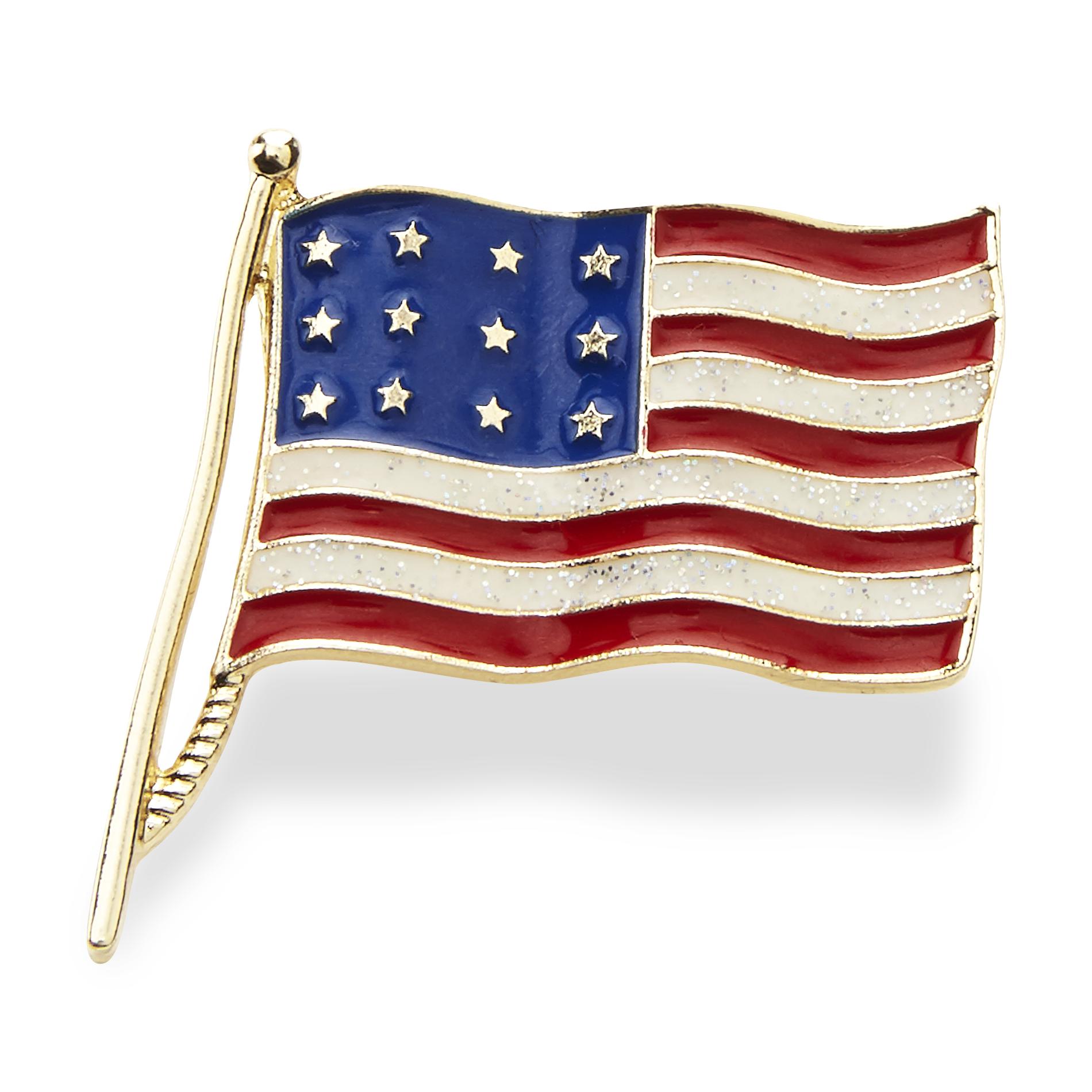 Joe Boxer Junior's American Flag Lapel Pin