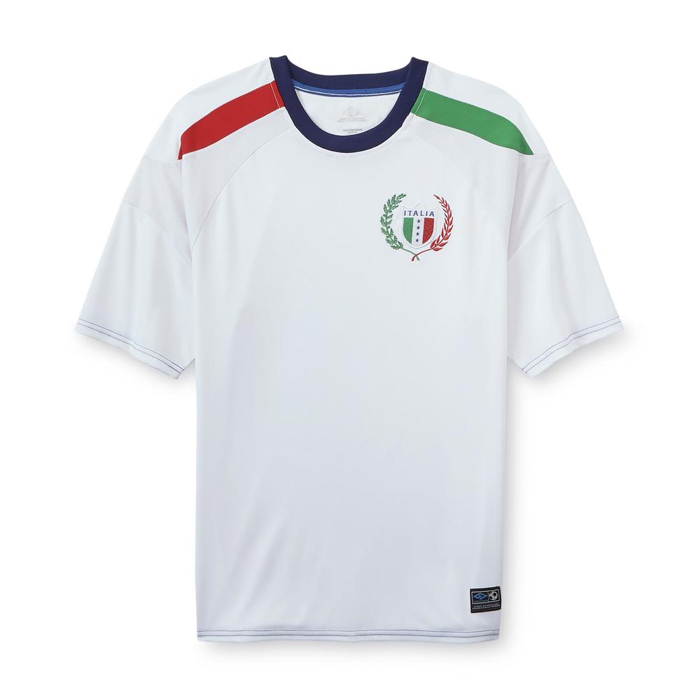 EURO SOCCER Men's Short-Sleeve Soccer Jersey - Italy
