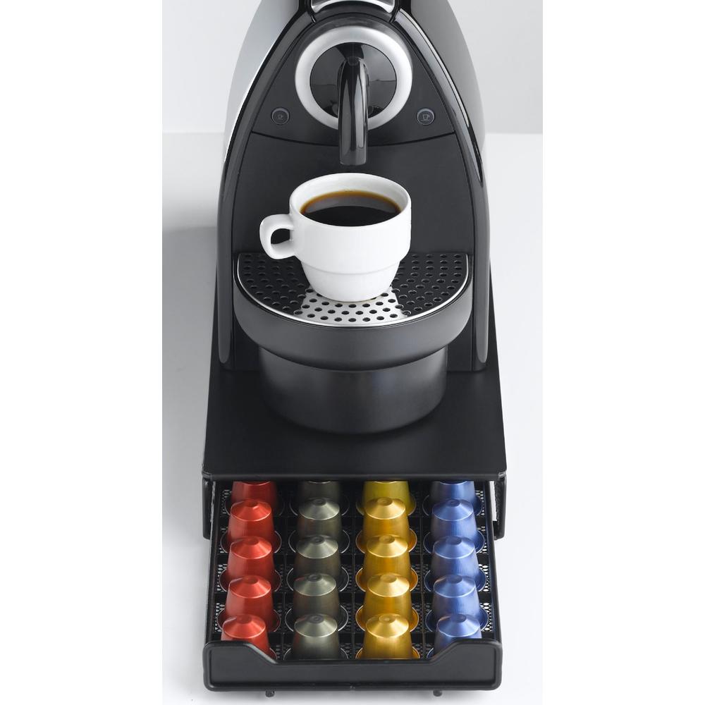 Nifty 6140 Nespresso Capsule Single Drawer - 40 Capacity - Black