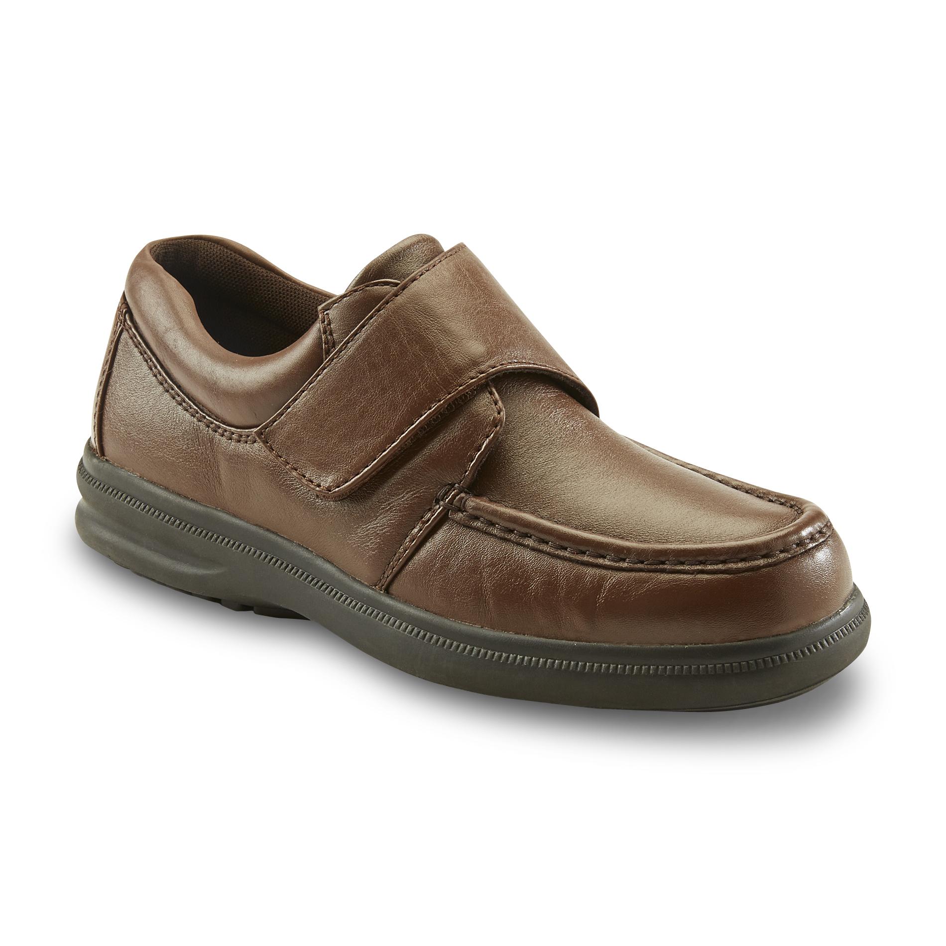 Hush Puppies Men's Gil Brown Leather Loafer - Clothing, Shoes & Jewelry ...