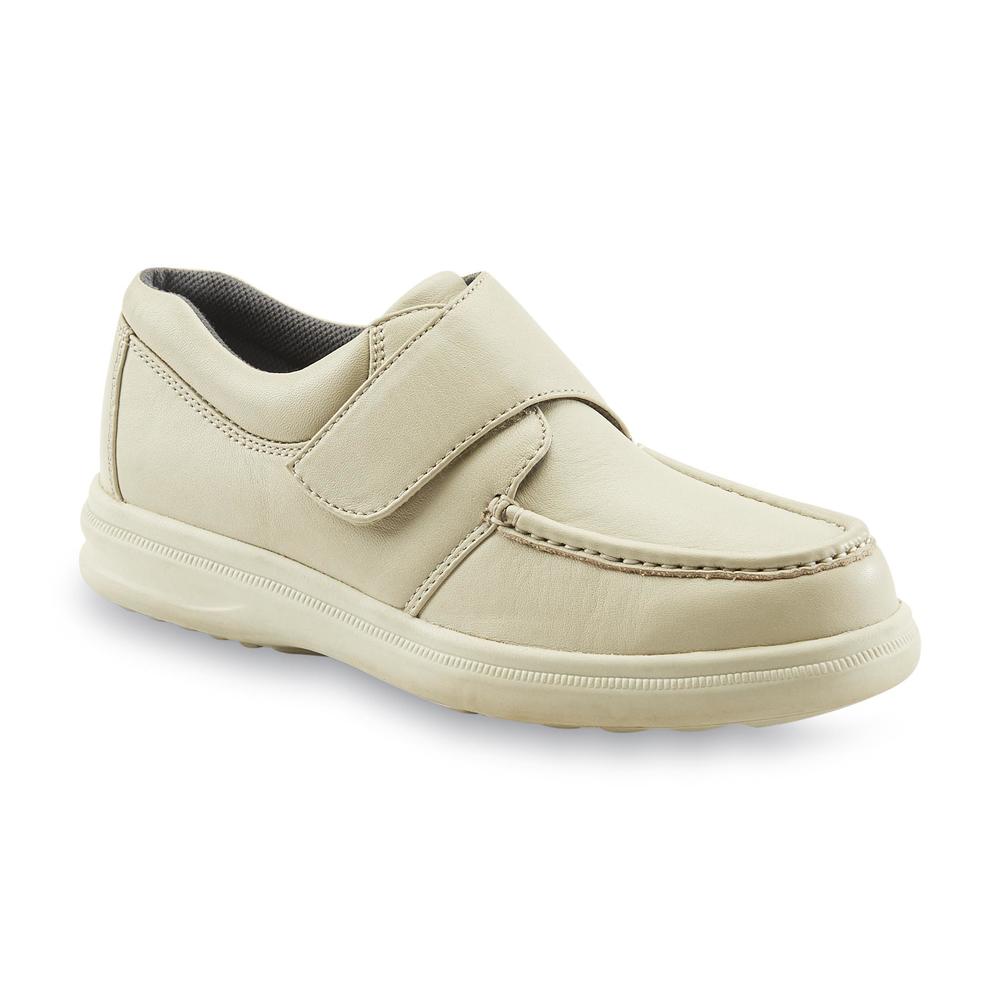 Hush Puppies Men's Gil Off-White Leather Loafer