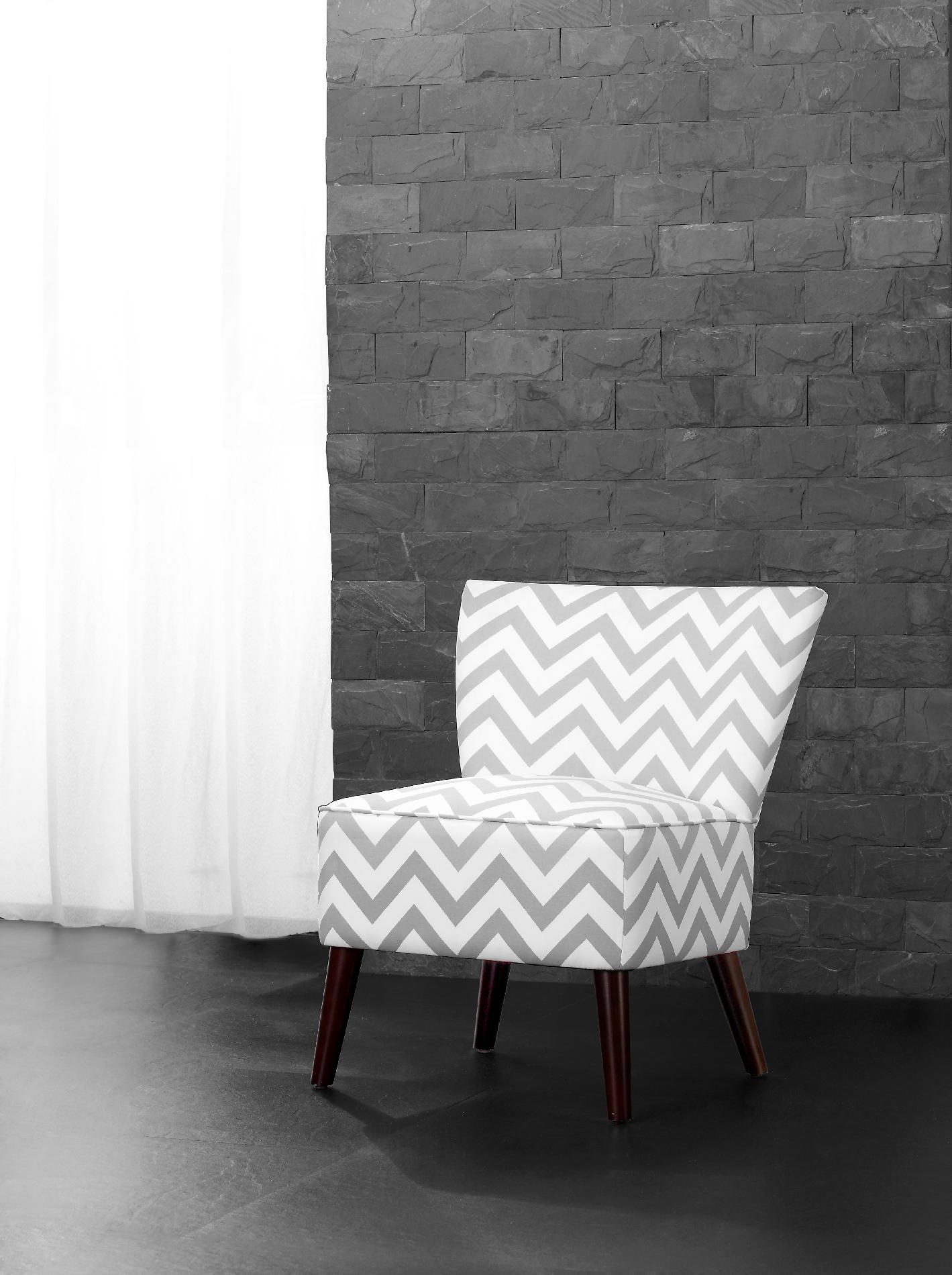 Dorel Chevron Accent Chair