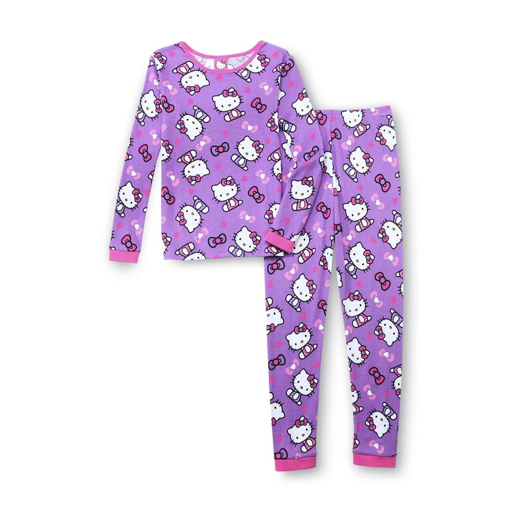 Hello Kitty Girl's 2 Pairs Long-Sleeve Pajamas