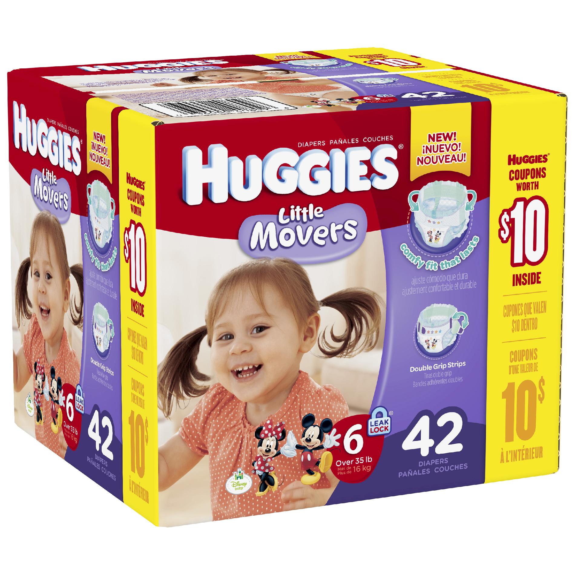 Huggies Little Movers Diapers (see more sizes)