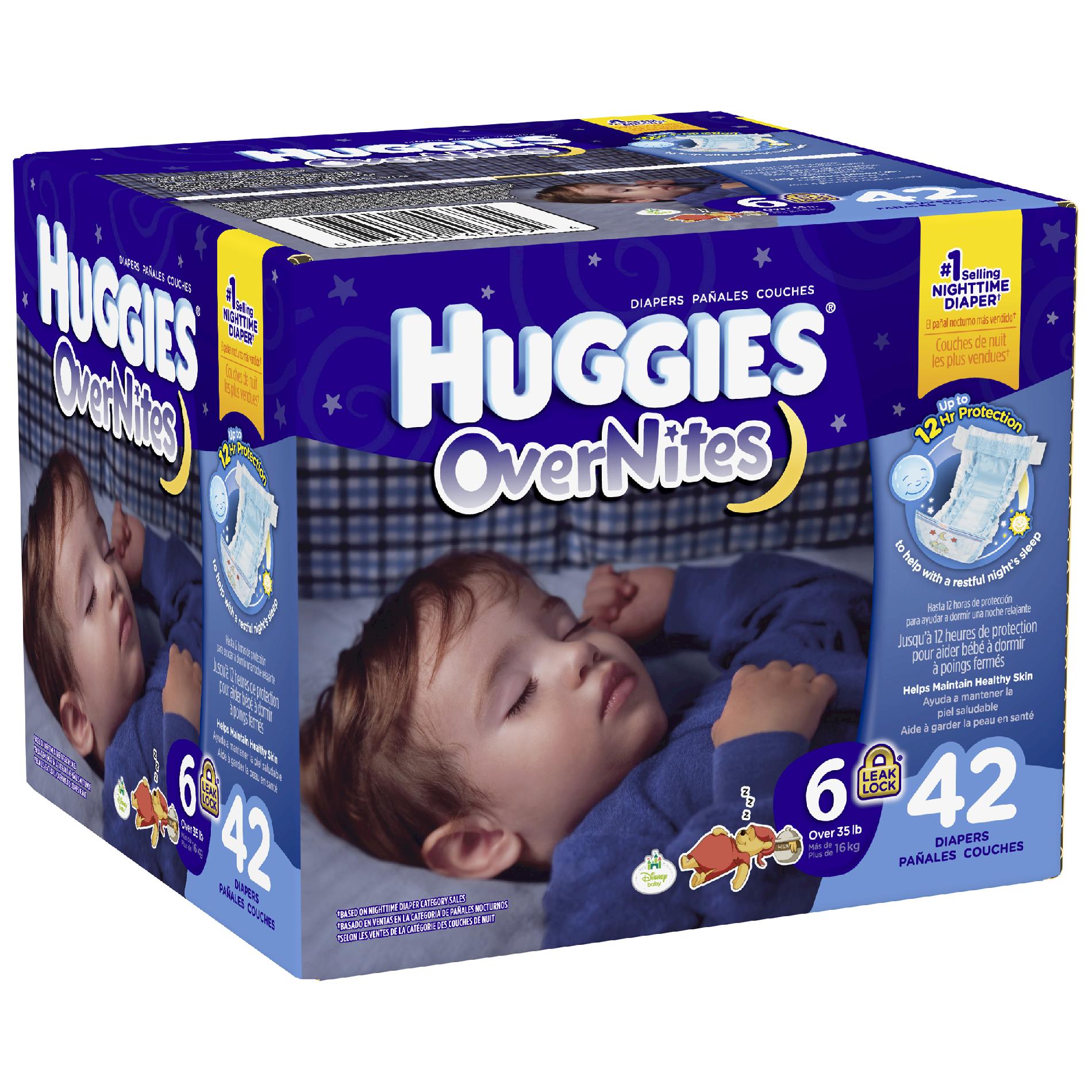 Huggies Overnites Diapers (see all sizes)
