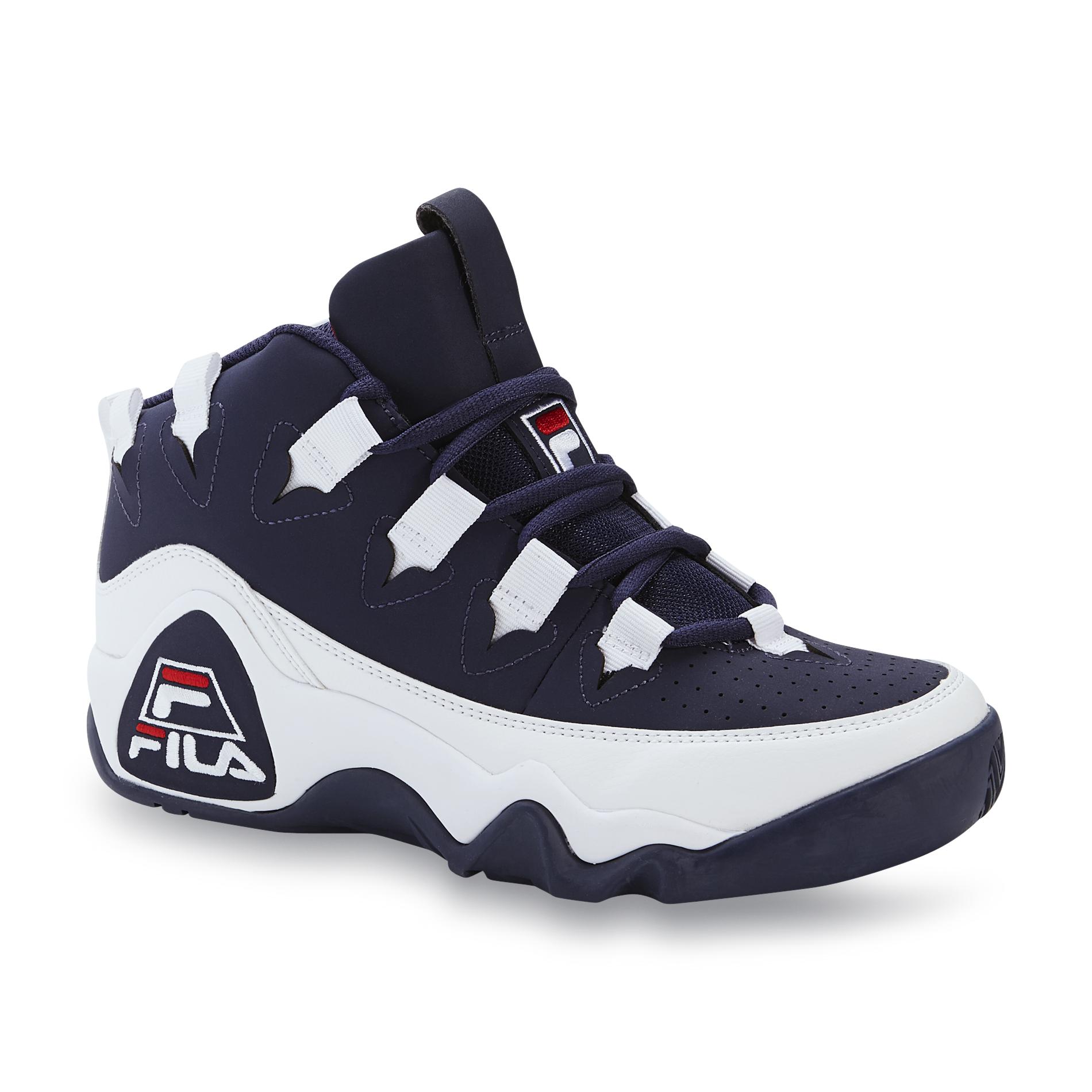 Fila Men's 95 Red/White/Navy HighTop Basketball Shoe