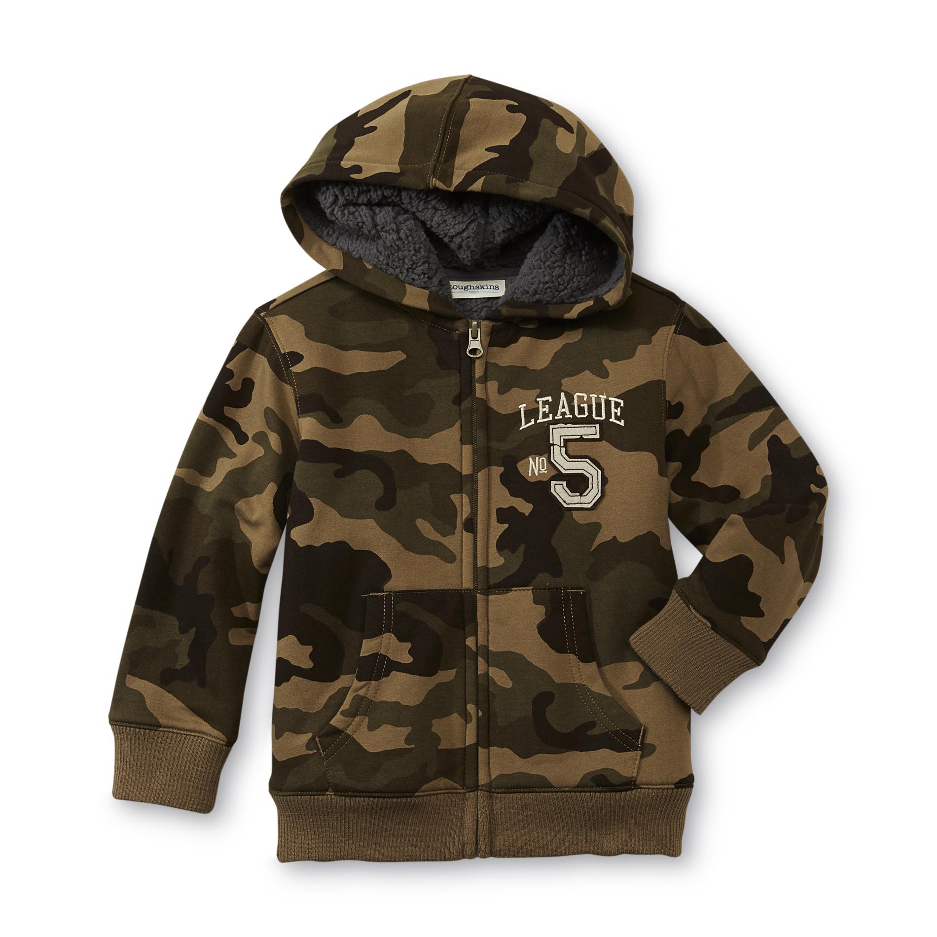 Toughskins Boy's Hoodie Jacket - Camouflage
