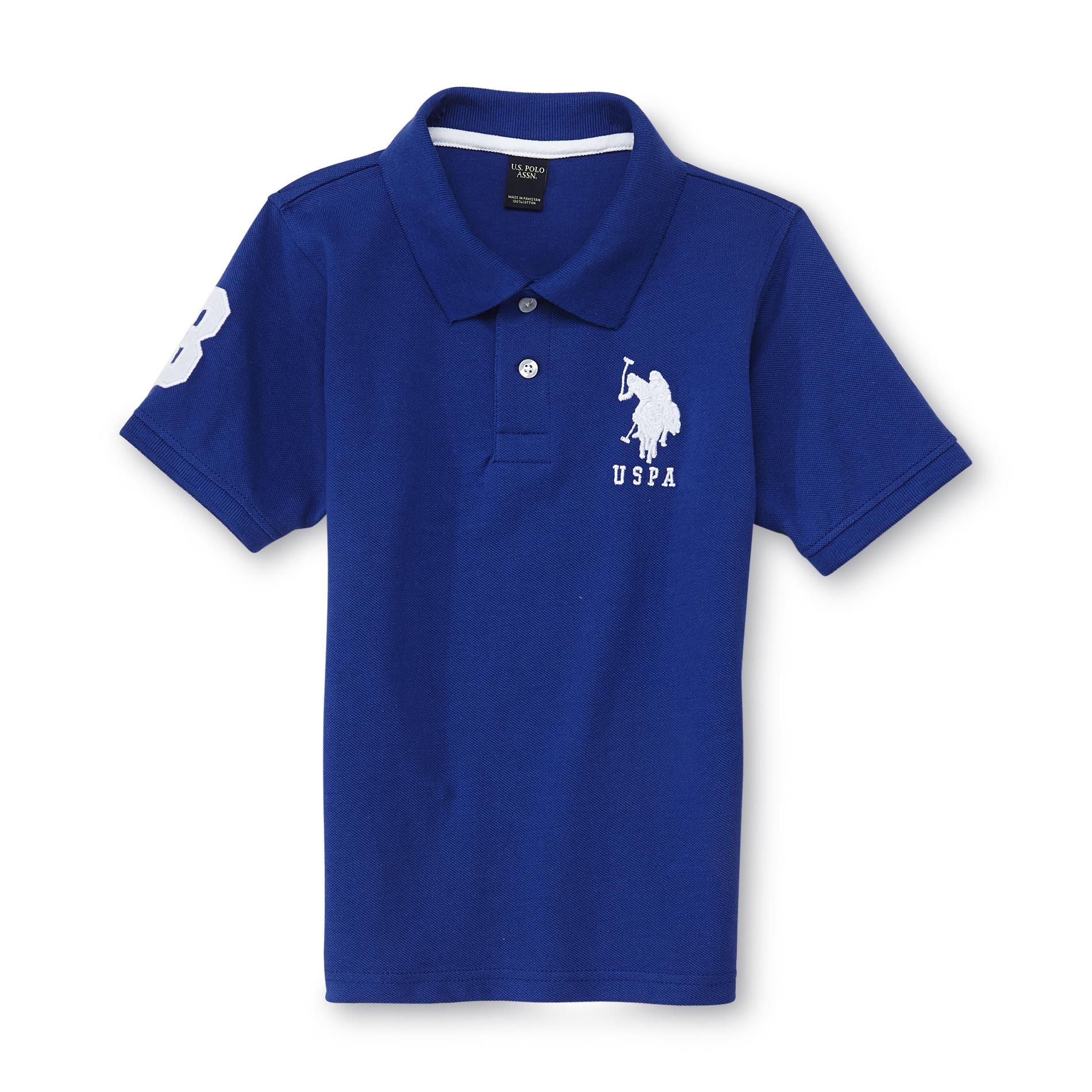 U.S. Polo Assn. Boy's Embroidered Polo Shirt