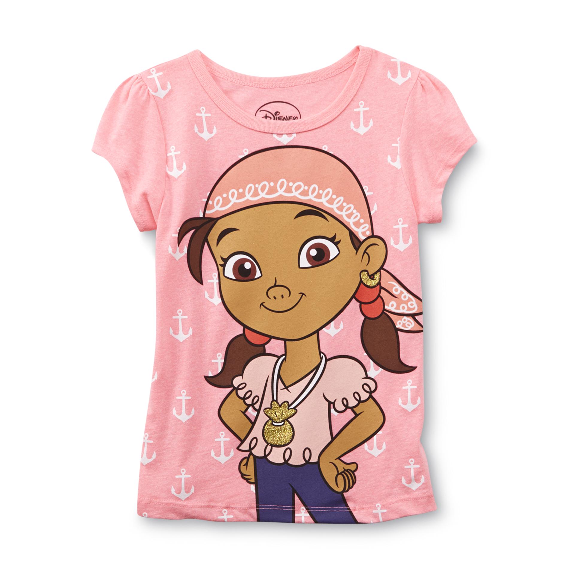 Disney Jake & The Never Land Pirates Girl's Graphic T-Shirt - Izzy
