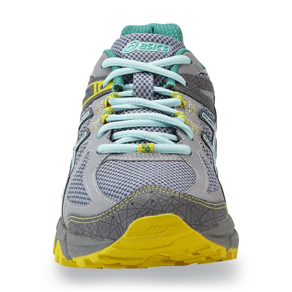 ASICS Women's Gel-Sonoma Trail Gray/Mint Running Shoe
