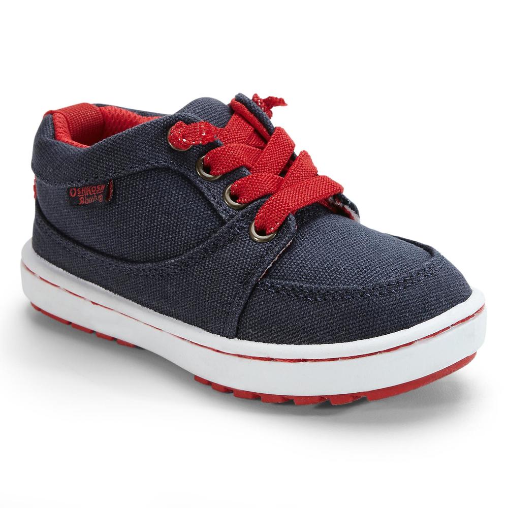 OshKosh Toddler Boy's Thomas Navy/Red Canvas Shoe