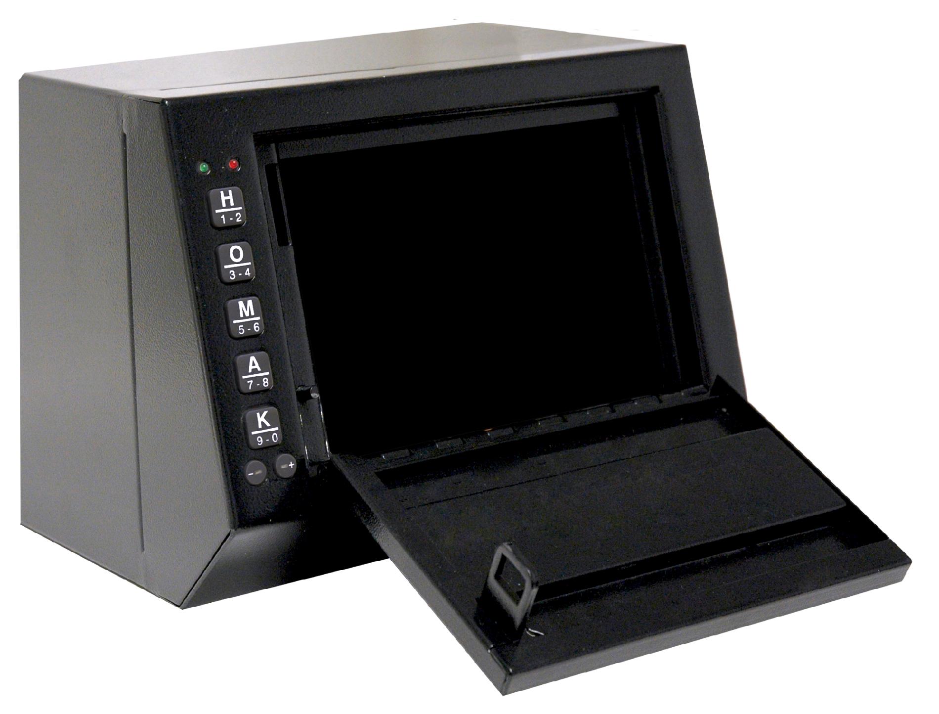 Homak Security PISTOL BOX - MEDIUM - ELECTRONIC