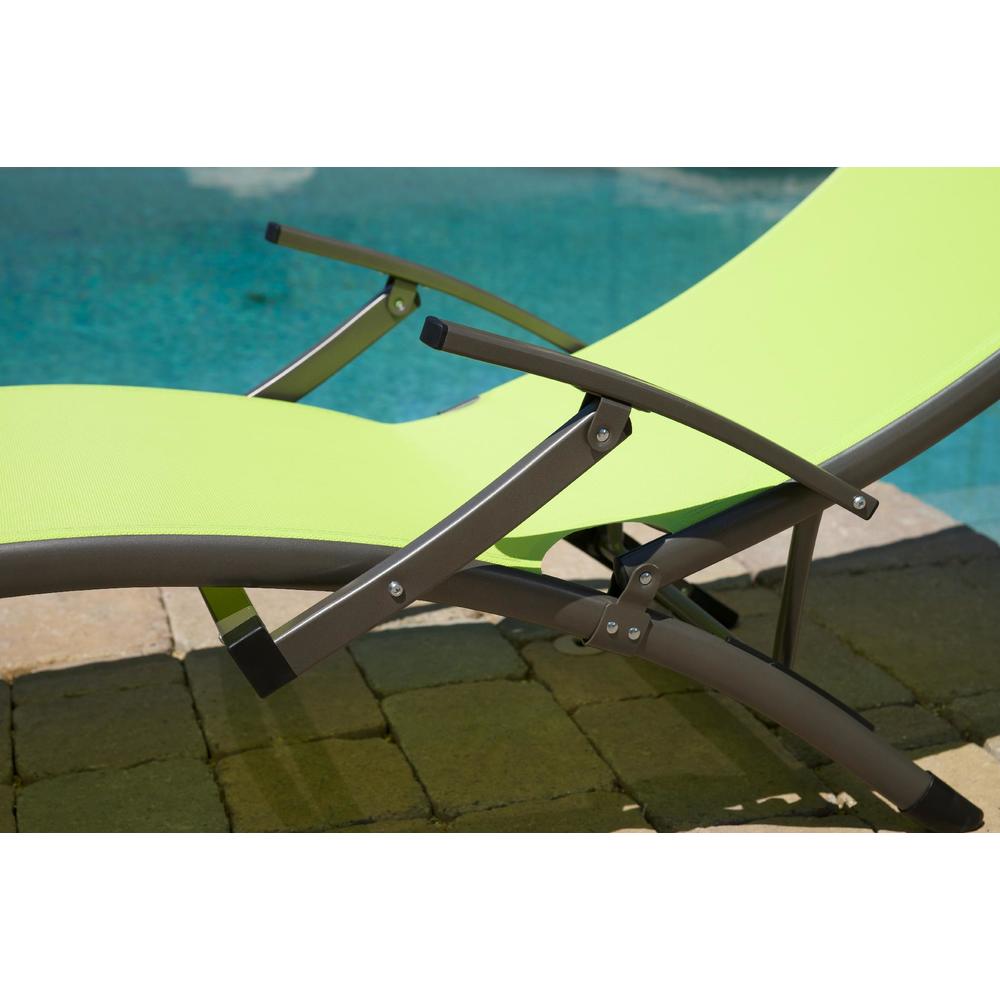 RST Brands SOL Folding Sling Lounger  2/pk in assorted colors
