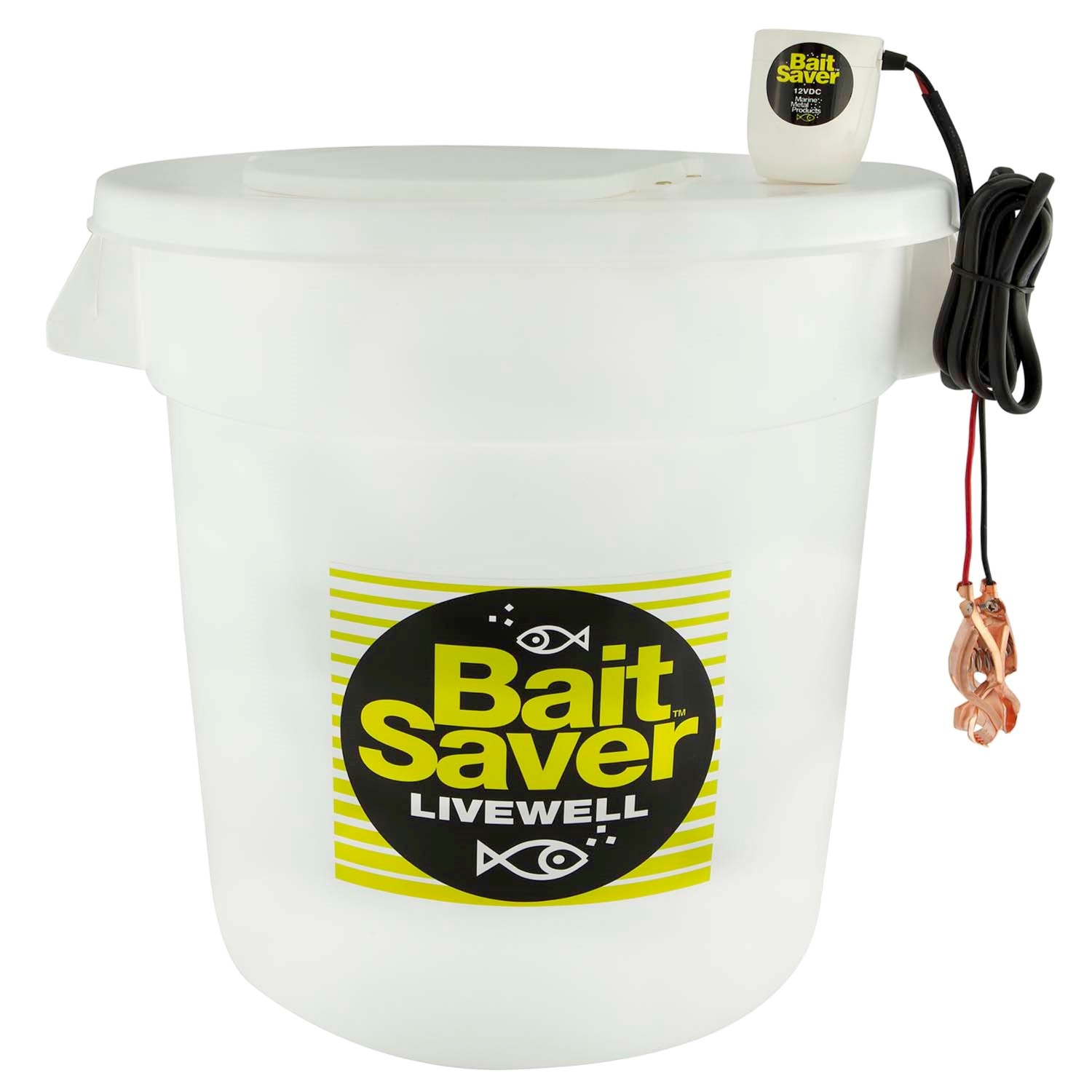 marine metal individual 10 gallon bait saver livewell