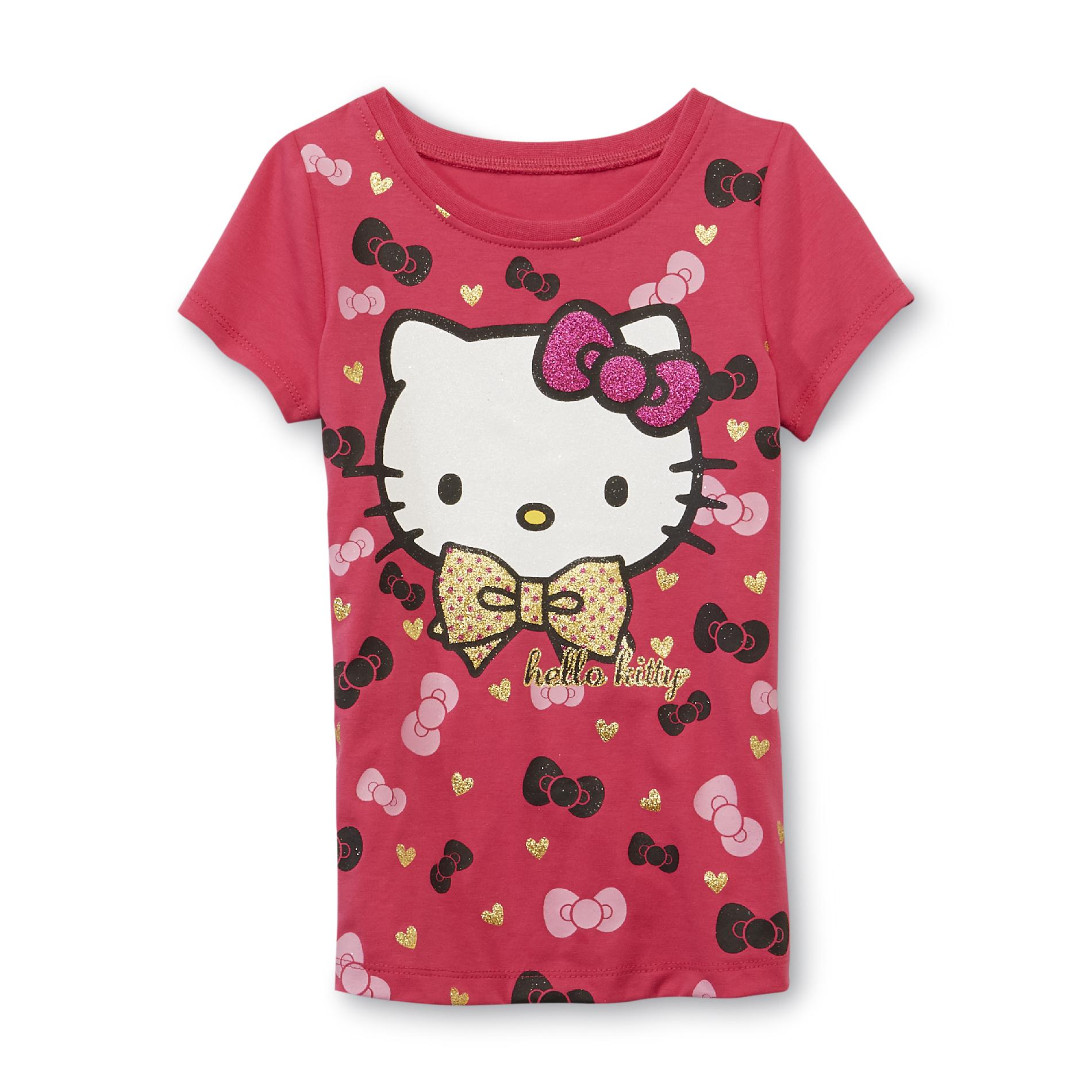 Hello Kitty Toddler Girl's Short-Sleeve Top - Bows