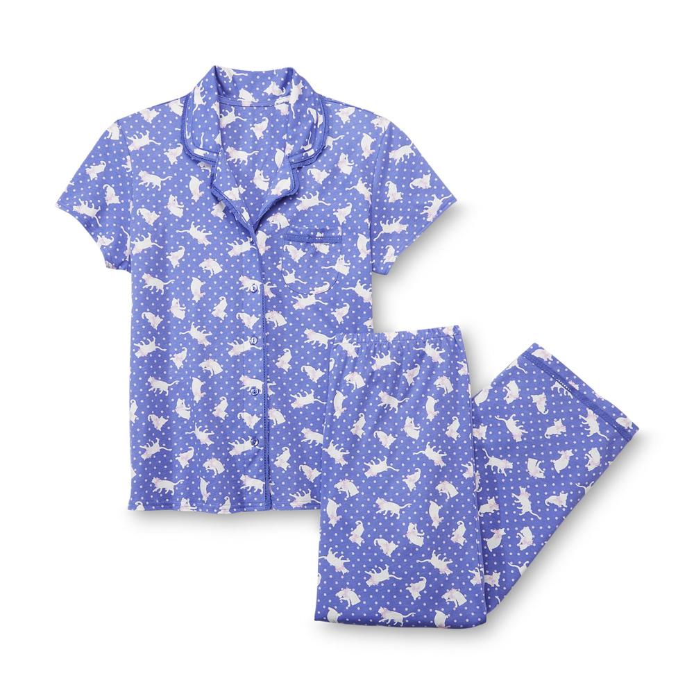 Laura Scott Women's Pajama Shirt & Pants - Cats