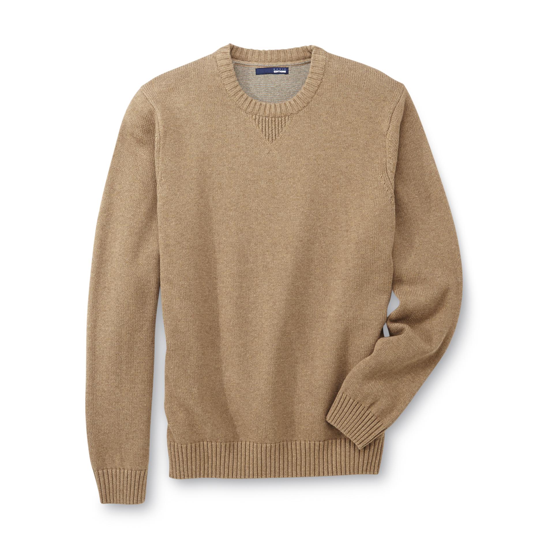 Basic Editions Men's Knit Pullover Sweater