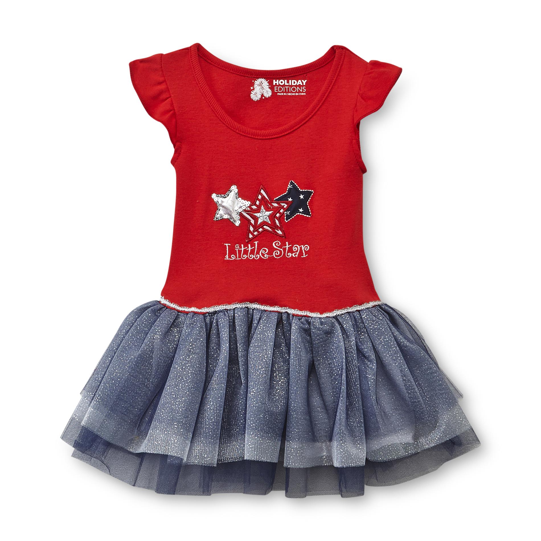 Holiday Editions Infant Girl's Tutu Dress - Little Star