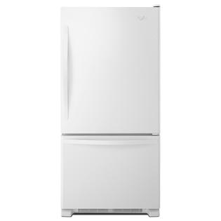 Whirlpool Wrb322dmbw 22 1 Cu Ft Bottom Freezer Refrigerator W Ice Maker White American Freight Sears Outlet