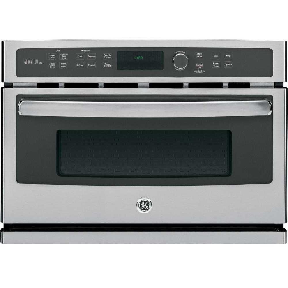 GE Profile Series PSB9100SFSS 1.7 cu. ft. Advantium Electric Wall Oven with Microwave - Stainless Steel